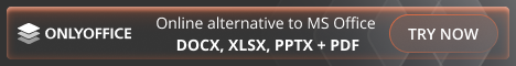 Online alternative to MS Office: DOCX, XLSX, PPTX, PDF