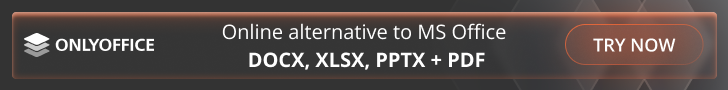 Online alternative to MS Office: DOCX, XLSX, PPTX, PDF