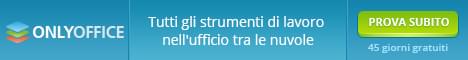 Tutti gli strumenti di lavoro nell'ufficio tra le nuvole